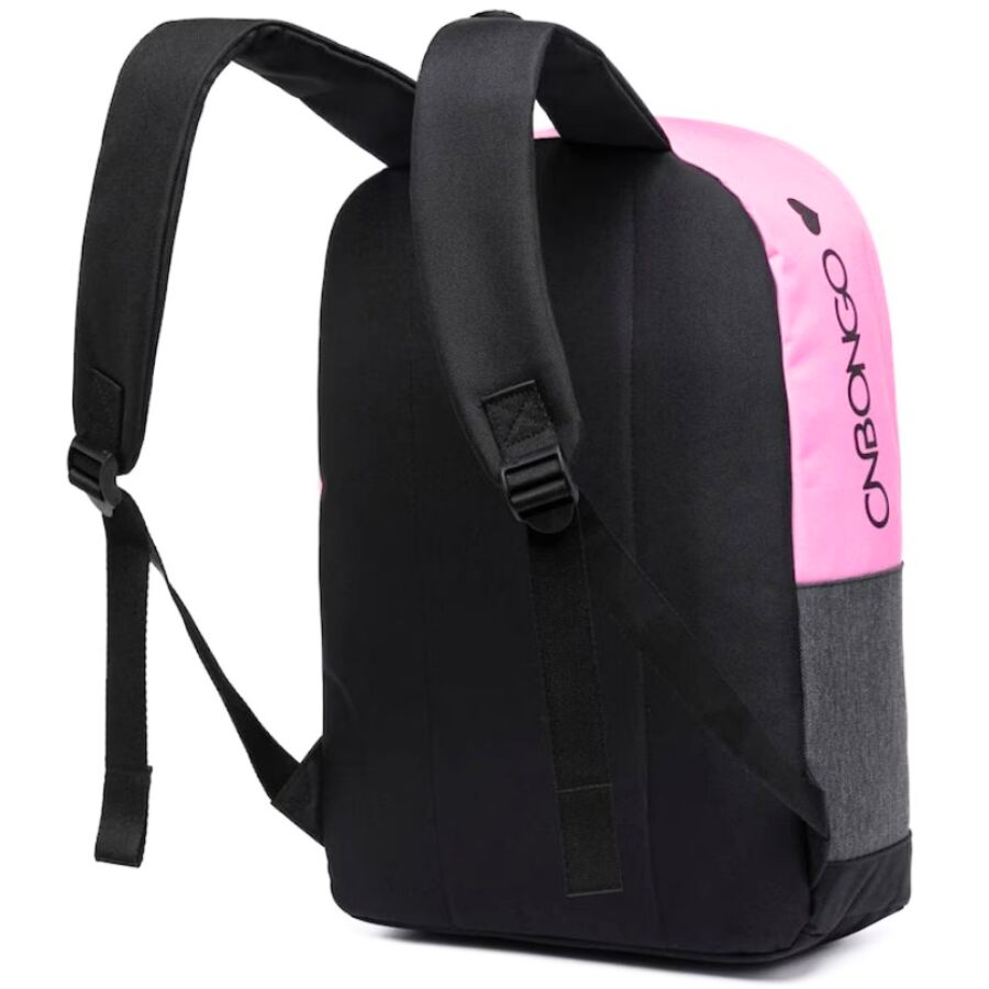 Mochila Onbongo Rosa 2 compartimentos - Imagem 3