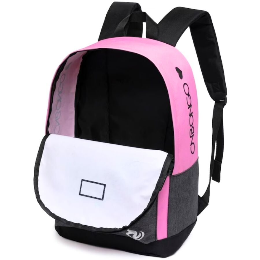 Mochila Onbongo Rosa 2 compartimentos - Imagem 5