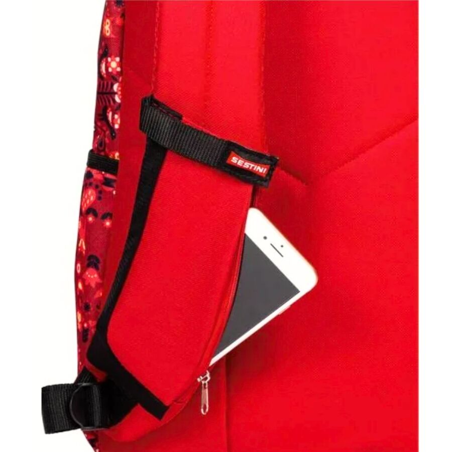 Mochila Paul Frank Vermelho sestini s2 - Imagem 4