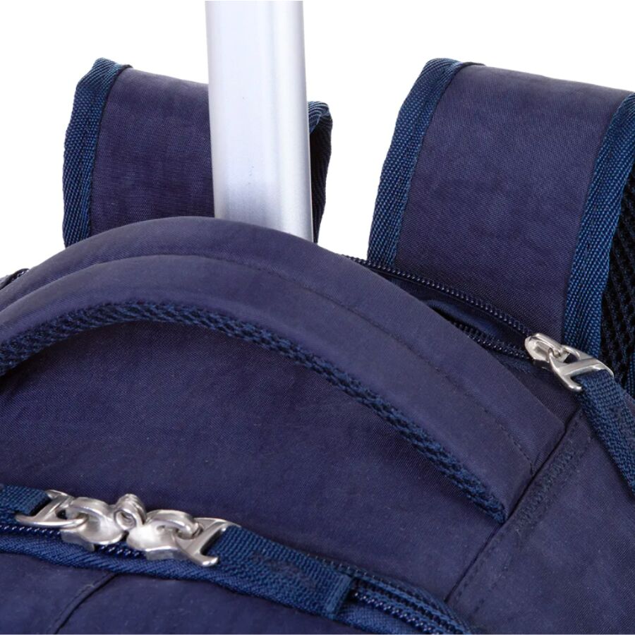 Mochila Rolling Crinkle Azul escuro 2 rodas - Imagem 8