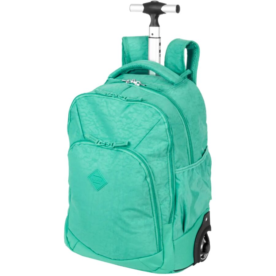 Mochila Rolling Crinkle Menta 2 rodas Sestini - Imagem 4