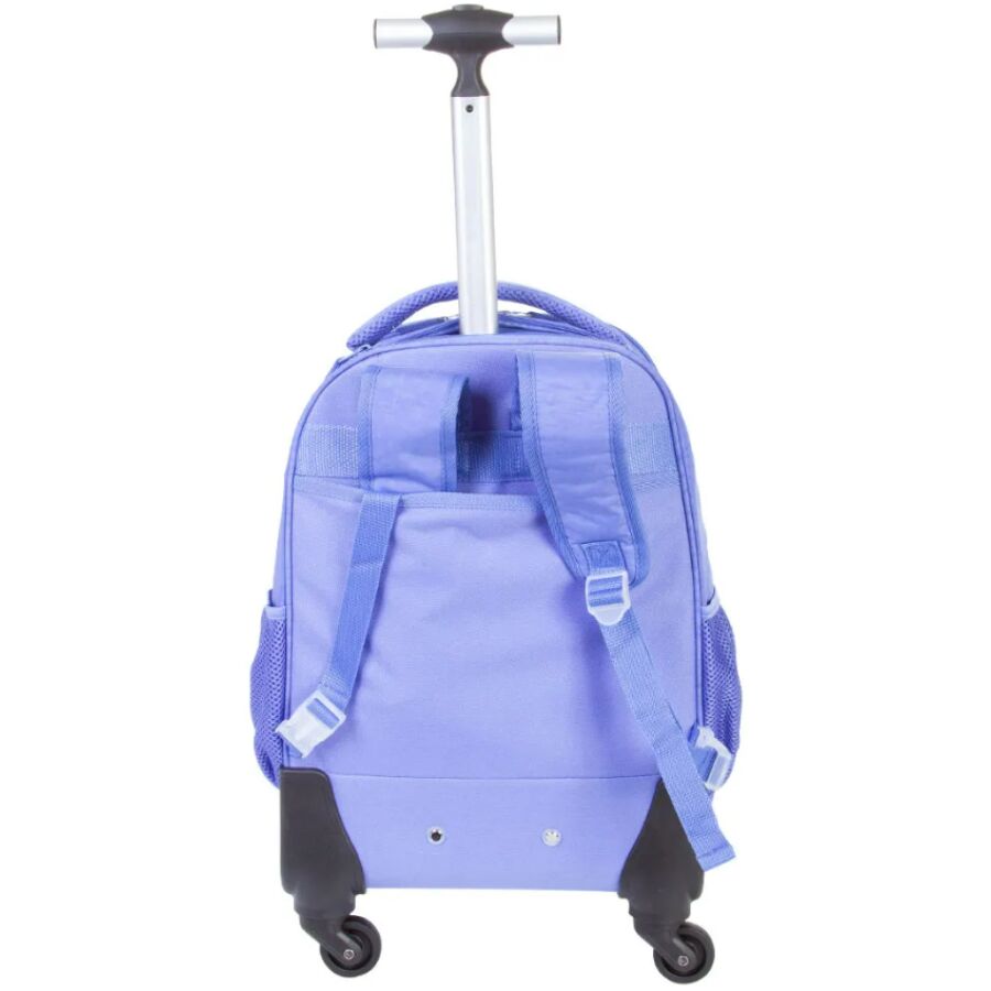 Mochila Rolling Crinkle Lavanda 4 rodas - Imagem 4