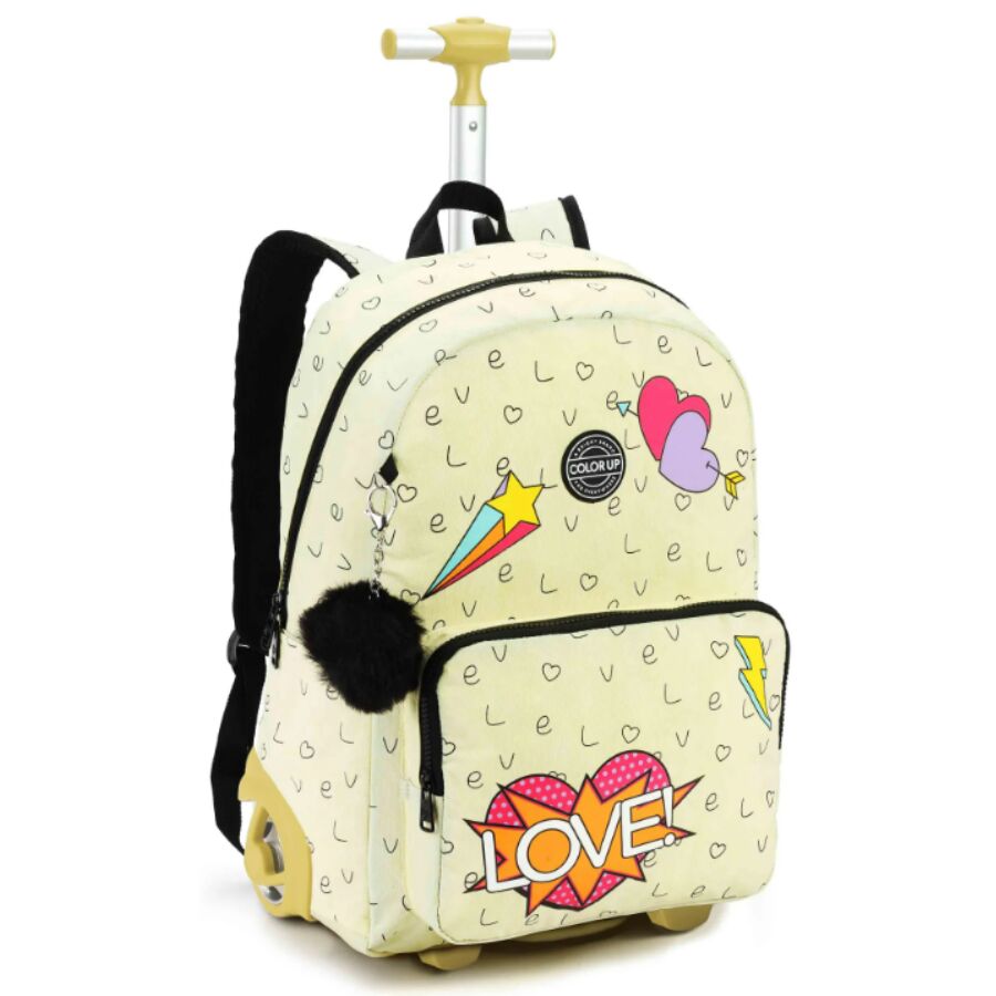 mochila de rodas seanite love MR15396