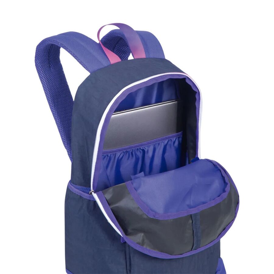 mochila Sestini Magic Degradê Cyberpunk 2 compartimentos - Imagem 2