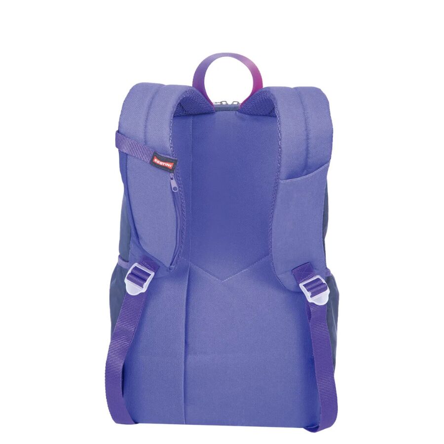 mochila Sestini Magic Degradê Cyberpunk 2 compartimentos - Imagem 5