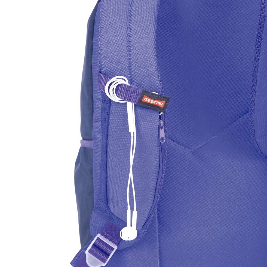 mochila Sestini Magic Degradê Cyberpunk 2 compartimentos - Imagem 7