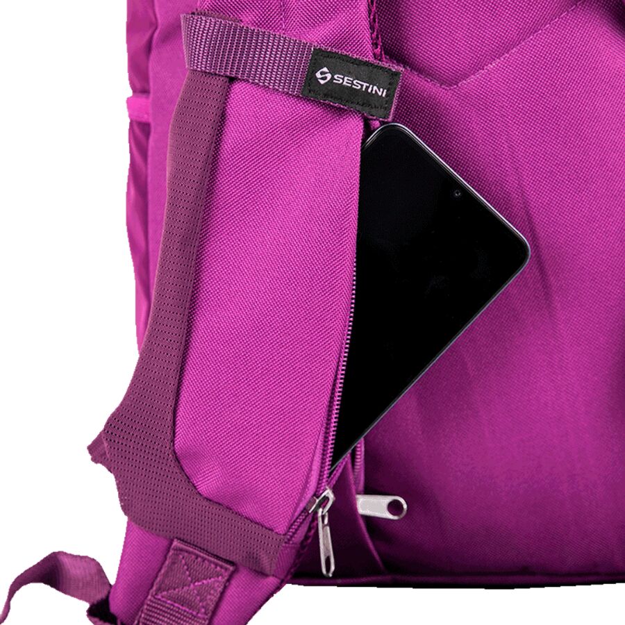 Mochila Sestini Magic Roxo cintilante 2 - Imagem 9