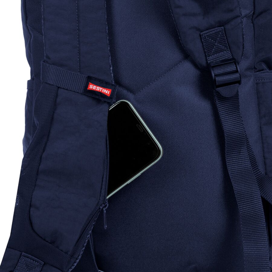 Mochila Magic Crinkle Azul Sestini Infantil 2 compartimentos - Imagem 5