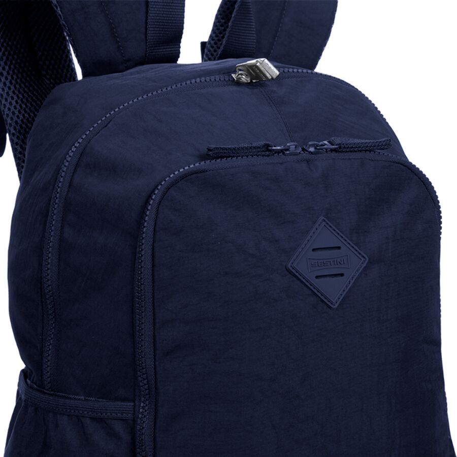 Mochila Magic Crinkle Azul Sestini Infantil 2 compartimentos - Imagem 12