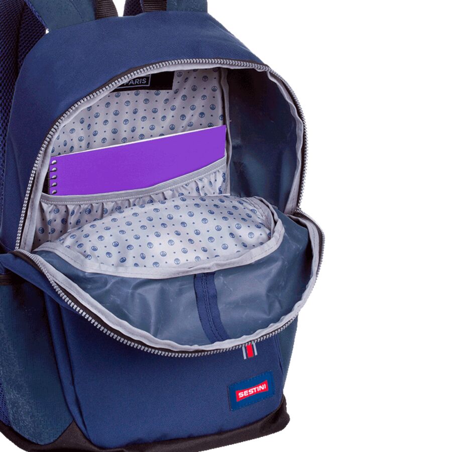 Mochila PSG Magic Azul Sestini G 2 compartimentos - Imagem 12