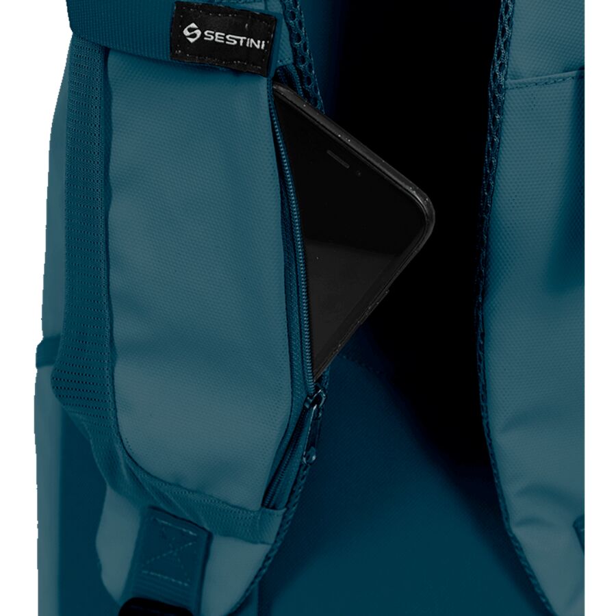 Mochila Magic Verde Petróleo Sestini 2 compartimentos - Imagem 10