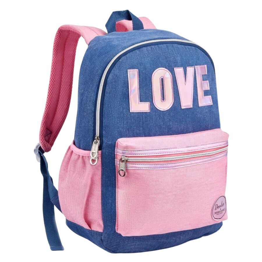 Mochila Denlex Love Grils 2 compartimentos - Imagem 2