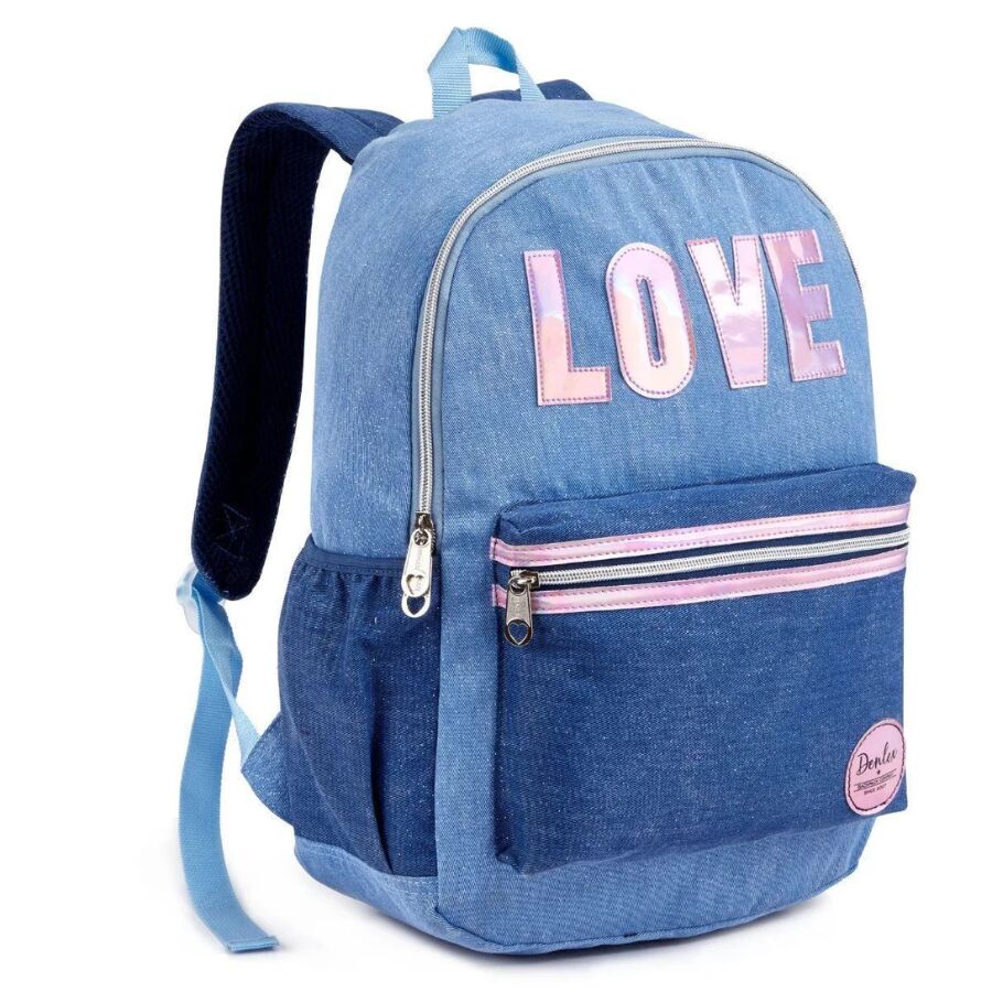 Mochila Denlex Love Grils 2 compartimentos - Imagem 3