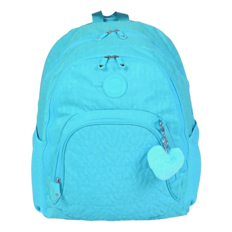 Mochila Rabisk Verde pompom RK4103