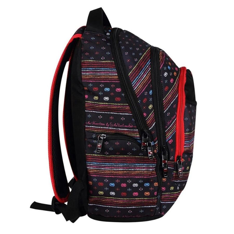 Mochila Ecko preto e vermelho Nytron Ecko - Imagem 3