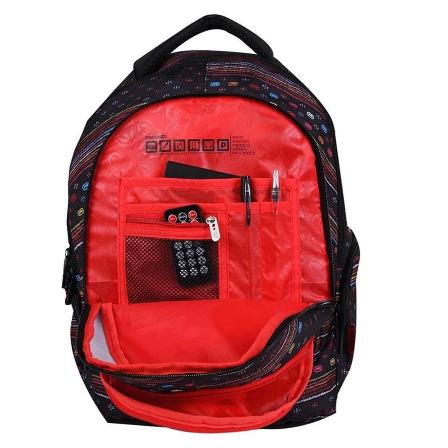 Mochila Ecko preto e vermelho Nytron Ecko - Imagem 4