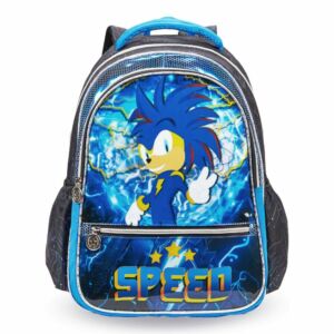 Mochila Sonic Speed DL1812 Denlex Infatil