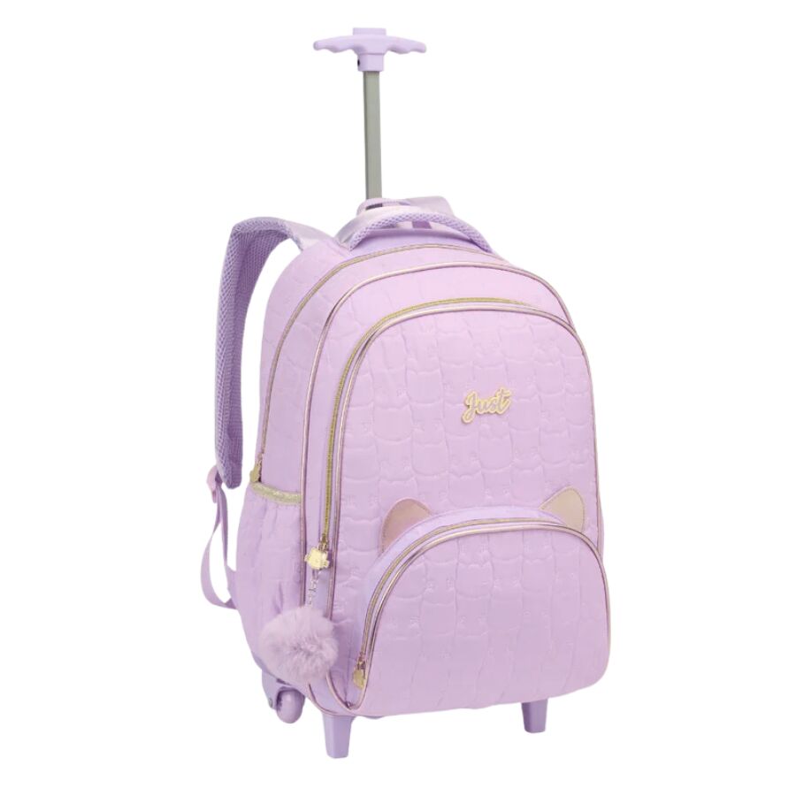 Mochila Denlex Just Gatinhos JT1919 de rodas - Imagem 11