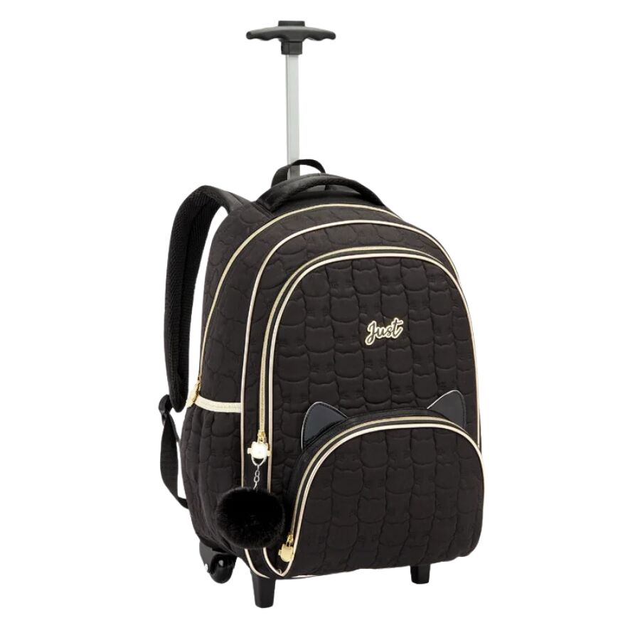 Mochila Denlex Just Gatinhos JT1919 de rodas - Imagem 9