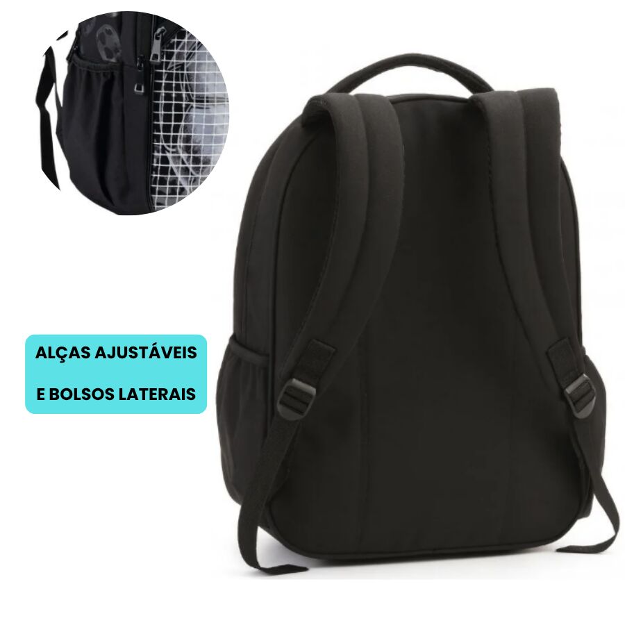 Mochila Infantil Bola denlex DL2084 - Imagem 5