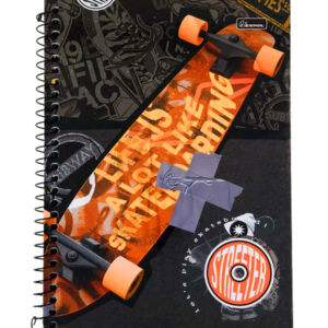 Caderno Cadersil Streeter 1 Matéria Universitário 80 Folhas 27cm X 19,9cm X 1,2cm
