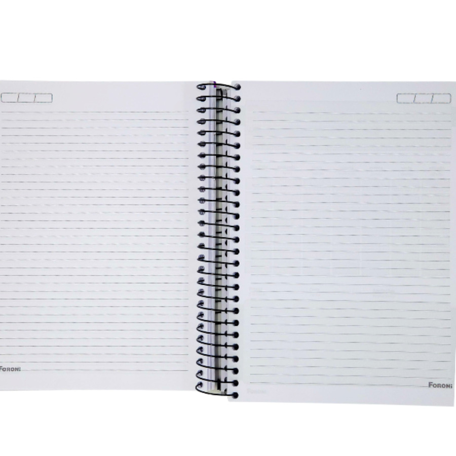 Caderno Pop Collection 15 Matérias Universitário Foroni 300 Folhas 27,5cm X 20cm X 2,3cm - Imagem 2