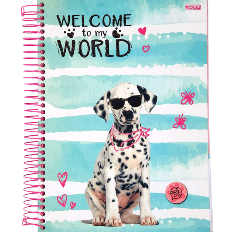 Caderno SD My Pets 15 Matérias