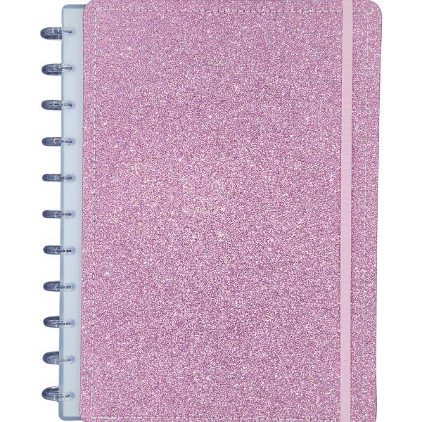 Caderno universitário Shine Rosa