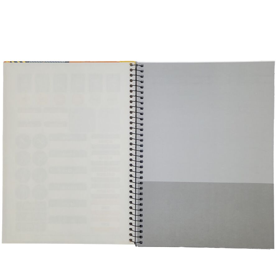 Caderno Nova Cyber 1 matéria universitário 80 folhas 27,5cm x 20cm x 1,2cm - Imagem 2