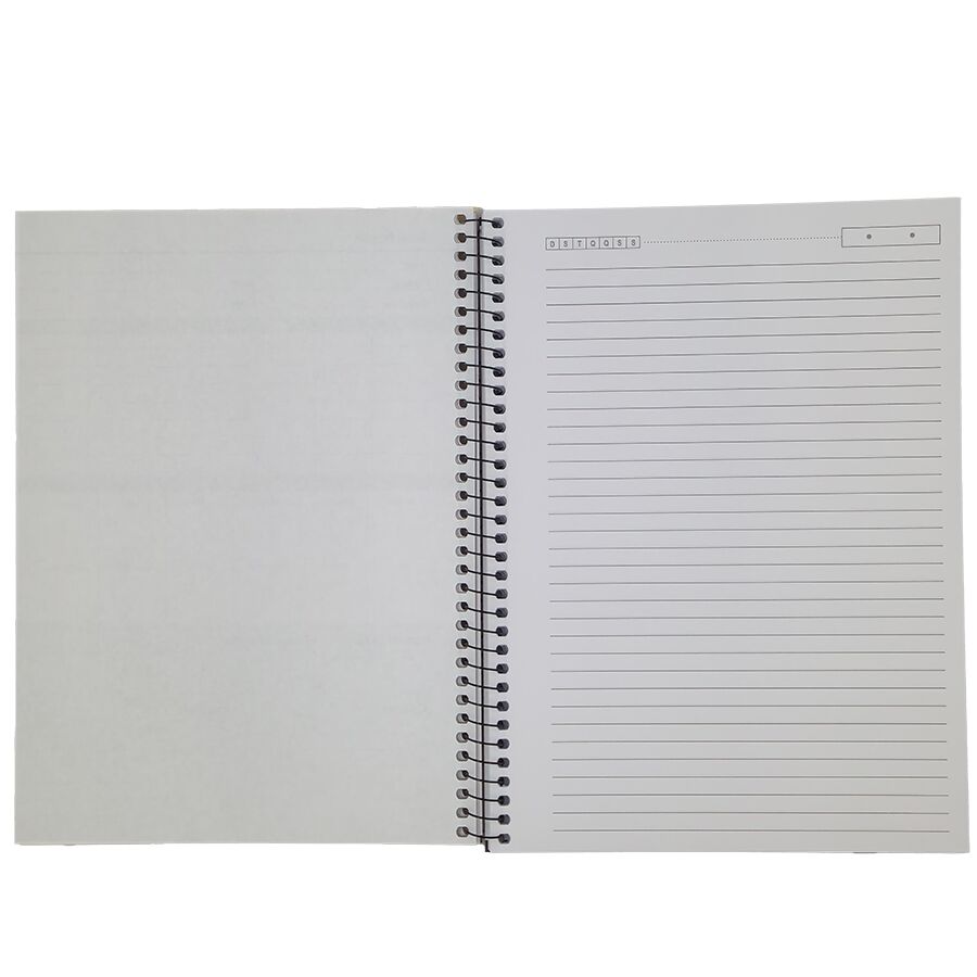 Caderno Nova Cyber 1 matéria universitário 80 folhas 27,5cm x 20cm x 1,2cm - Imagem 8