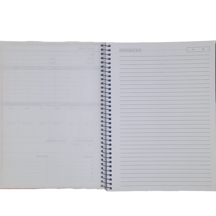 Caderno Nova Power Girl 1 matéria 96 folhas universitário 27,5cm x 20cm x 1,2cm - Imagem 7