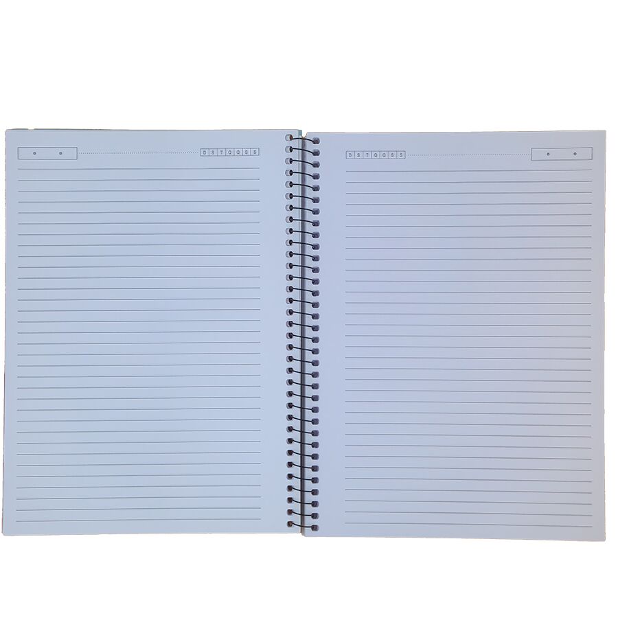 Caderno Nova Snowball 1 matéria universitário 80 folhas 27,5cm x 20cm x 1,2cm - Imagem 4