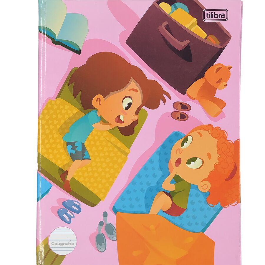 Caderno brochura de caligrafia Tilibra Sapeca 40 folhas 24,5cm x 19cm x 0,7cm - Imagem 2