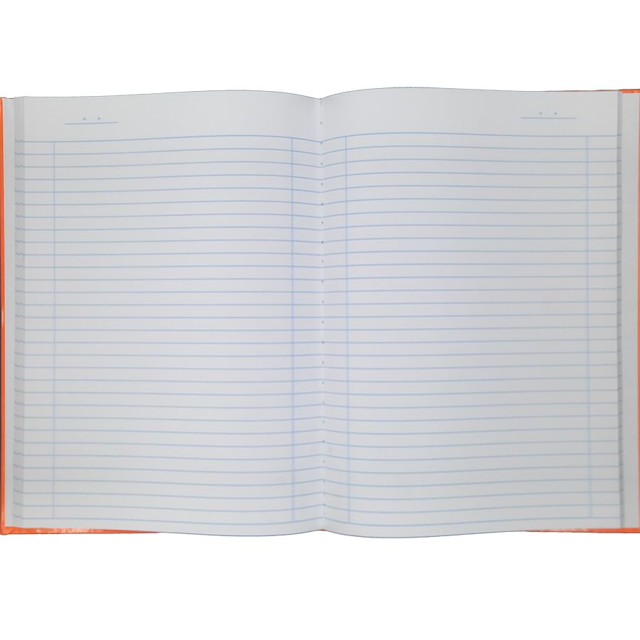 Caderno brochura Stiff roxo Jandaia 96 folhas 27,5cm x 20cm x 1,2cm - Imagem 2