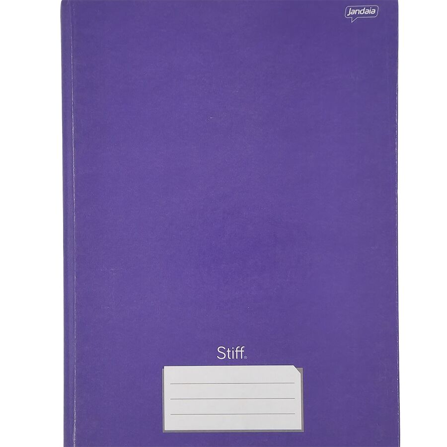 Caderno brochura Stiff roxo