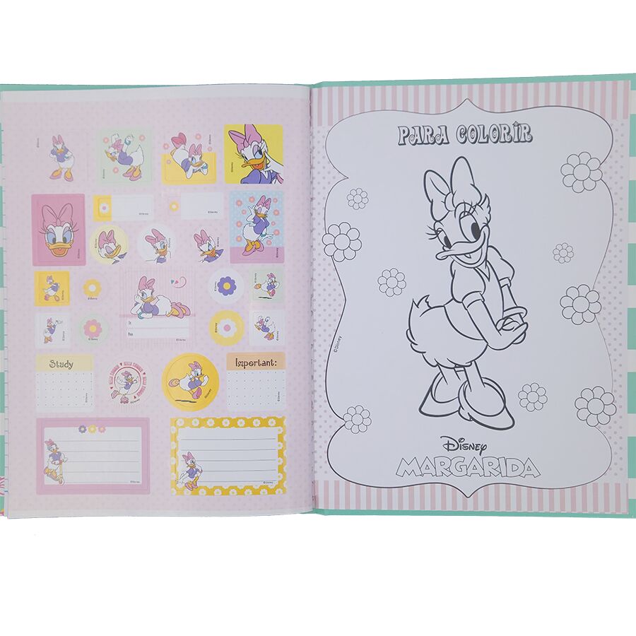 Caderno brochura Margarida São Domingos 80 folhas 27,5cm x 20cm x 1,2cm - Imagem 4