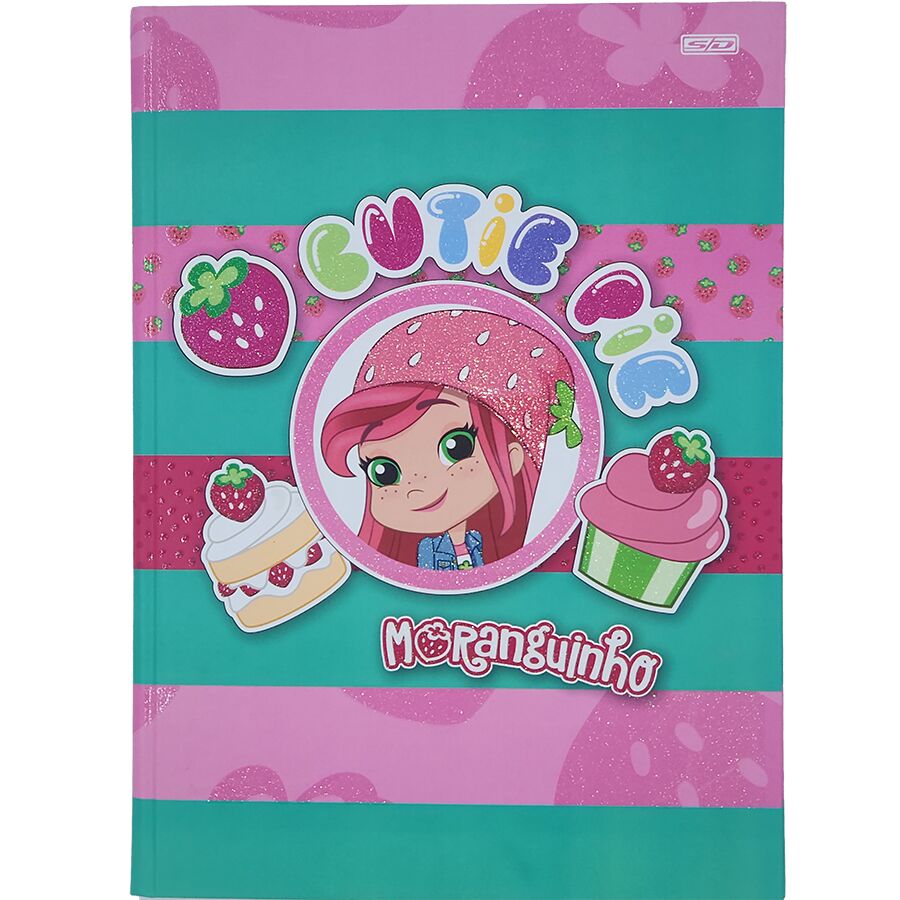 Caderno brochura Moranguinho São Domingos 80 folhas 27,5cm x 20cm x 1,2cm - Imagem 5