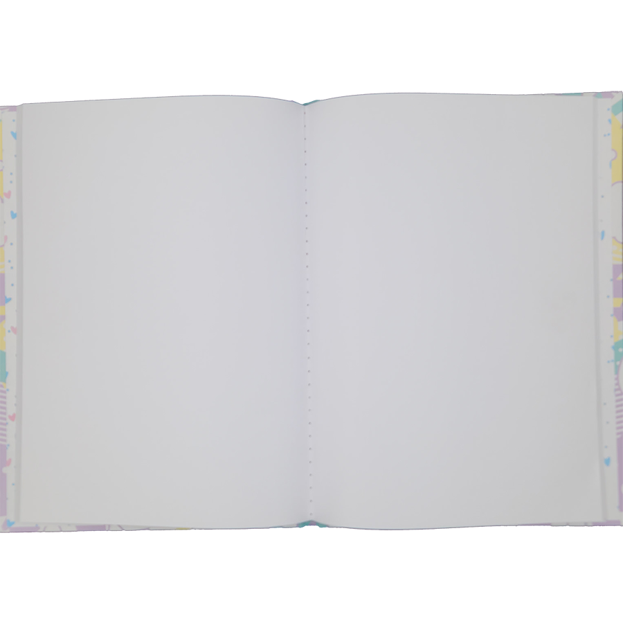 Caderno brochura Sissi 80 folhas sem pauta São Domingos 27,5cm x 20cm x 1,2cm - Imagem 2