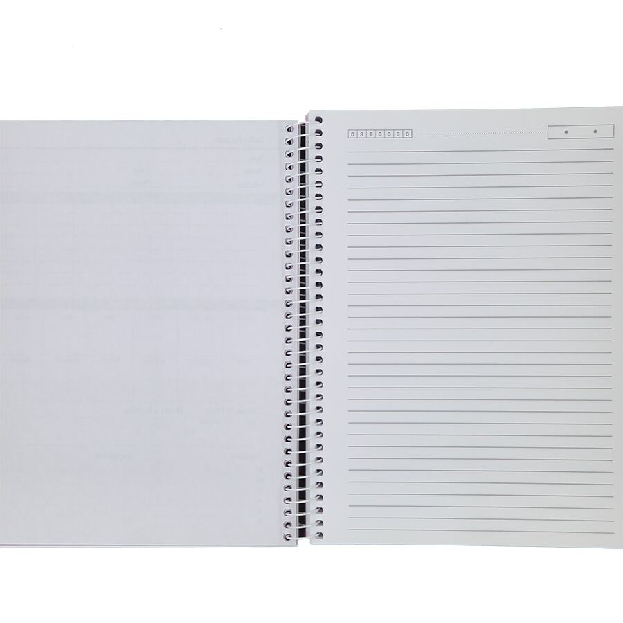 Caderno Nova Amei 10 matérias universitário 160 folhas 27,5cm x 20cm x 1,8cm - Imagem 6