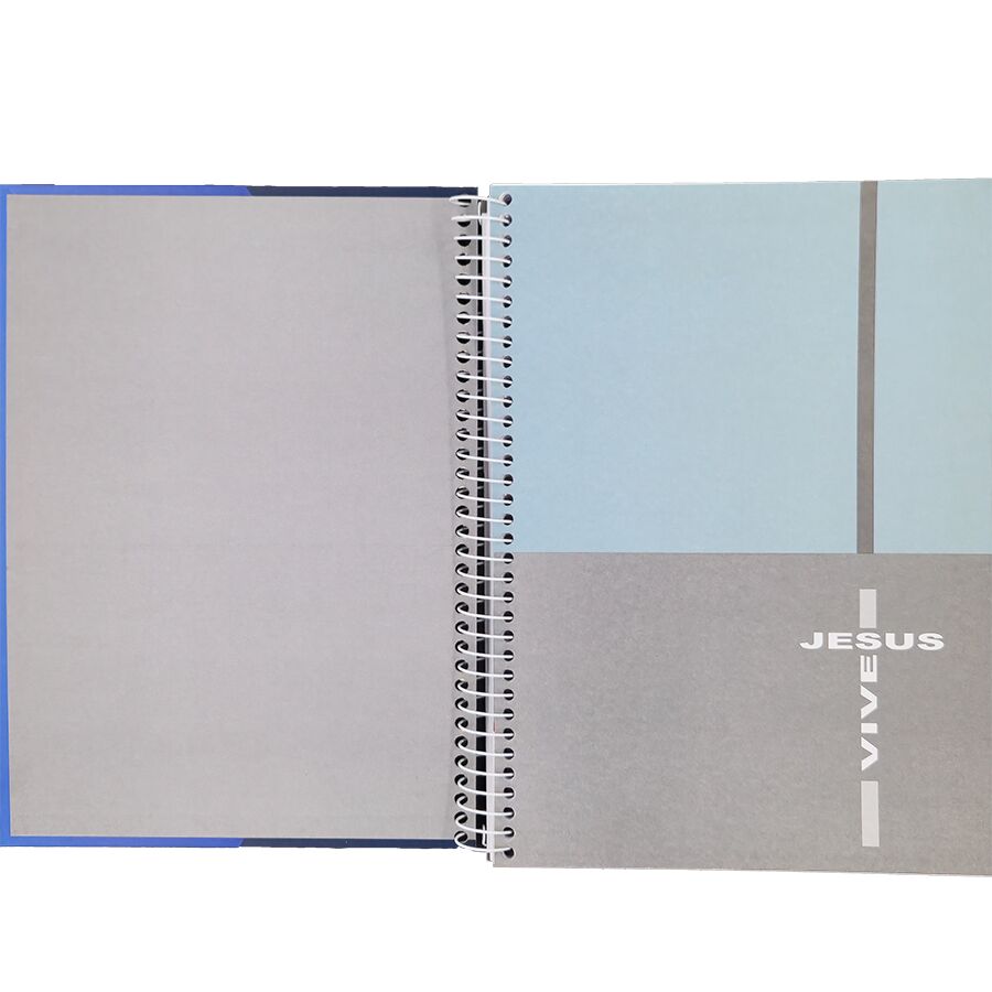 Caderno SD Jesus Cristo 10 matérias universitário 160 folhas 27,5cm x 20cm x 1,8cm - Imagem 2