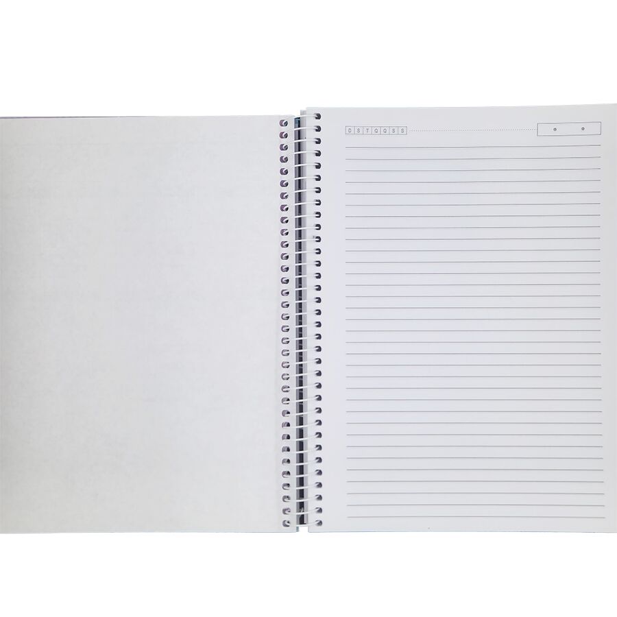 Caderno Nova Snowball 10 matérias universitário 160 folhas 27,5cm x 20cm x 1,8cm - Imagem 5