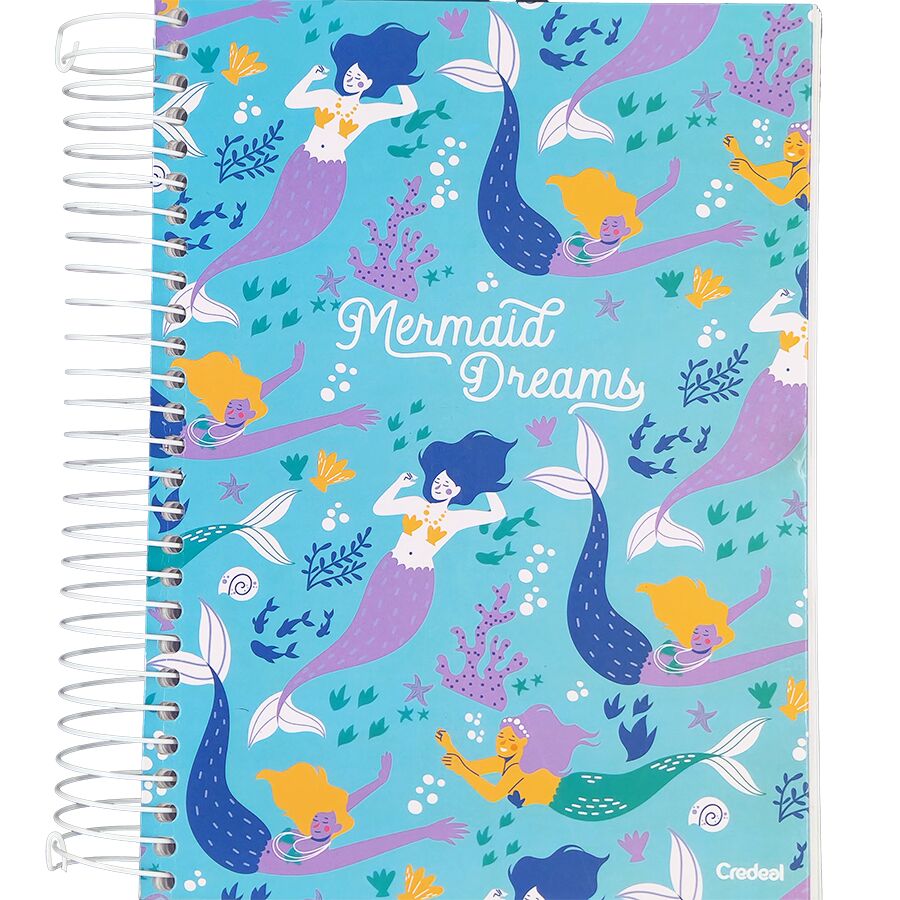Caderno My Collection 16 matérias universitário Credeal 240 folhas 27,5cm x 20cm x 2,2cm - Imagem 4