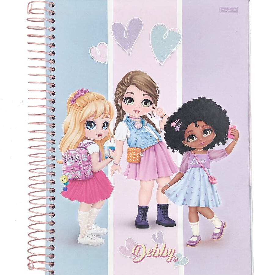 Caderno SD Debby 15 matérias