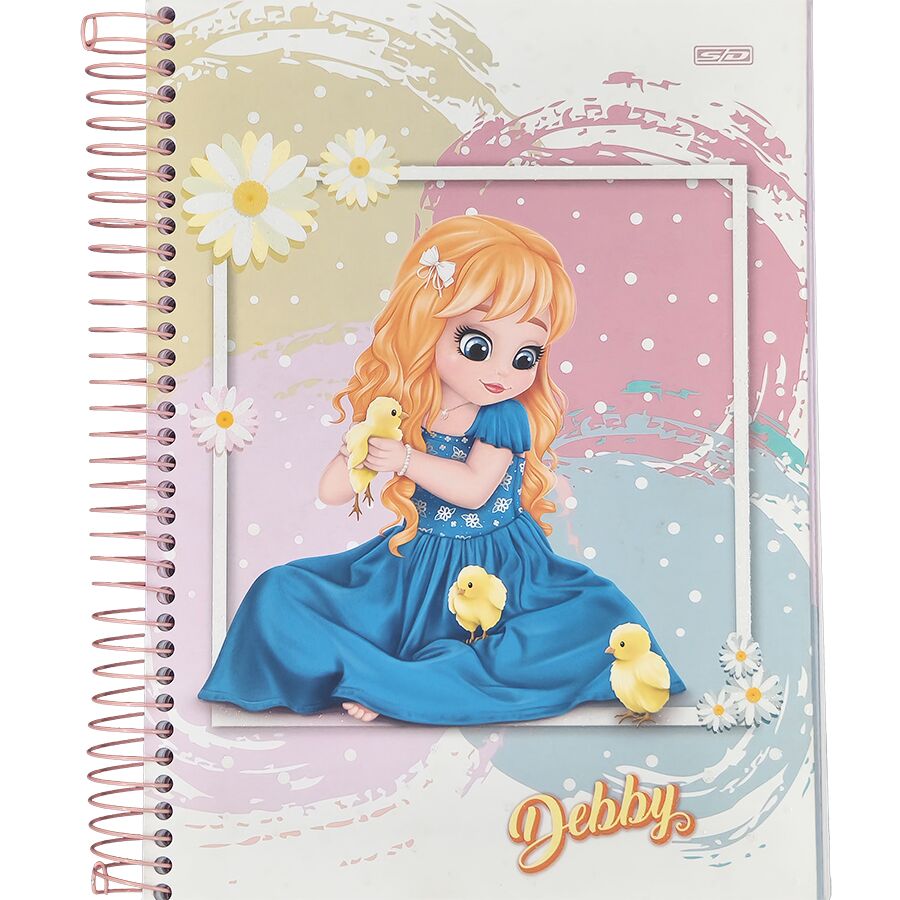 Caderno SD Debby 15 matérias universitário 240 folhas 27,5cm x 20cm x 2,1cm - Imagem 7