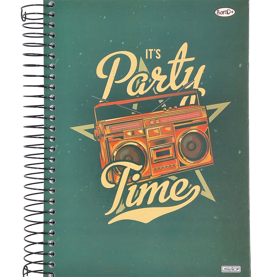 Caderno SD Bom D+ 15 matérias universitário 240 folhas 27,5cm x 20cm x 2,60cm - Imagem 7