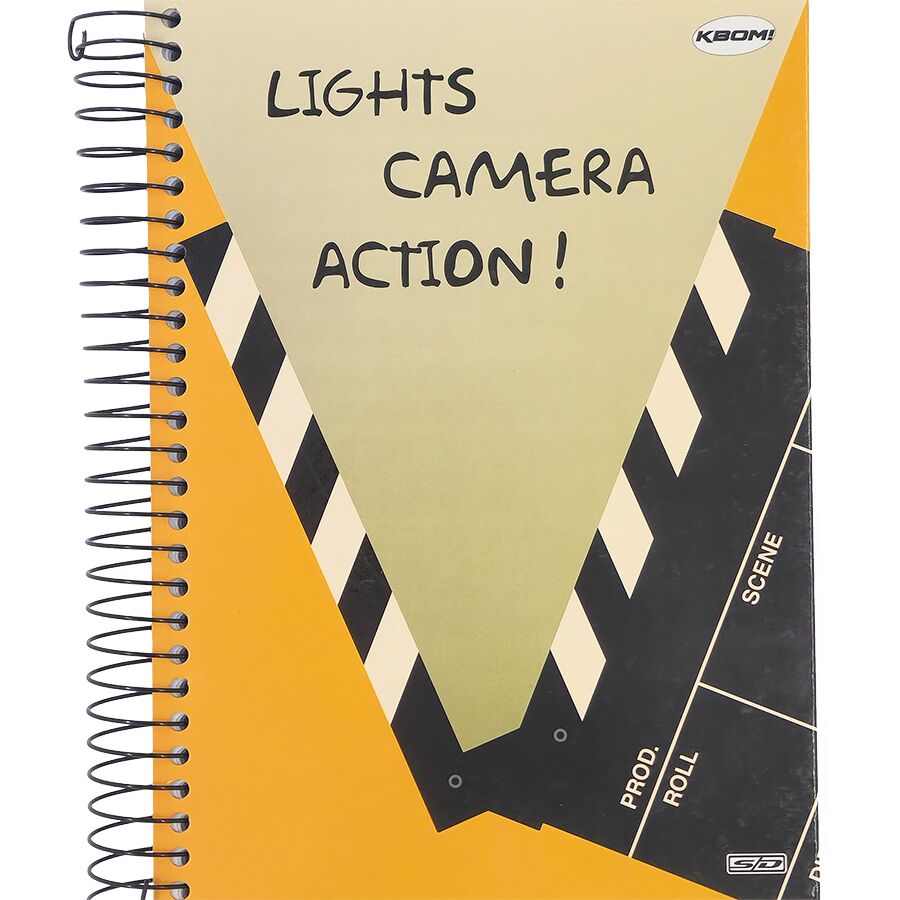Caderno SD Kbom 15 matérias universitário 300 folhas 27,5cm x 20cm x 3cm - Imagem 7