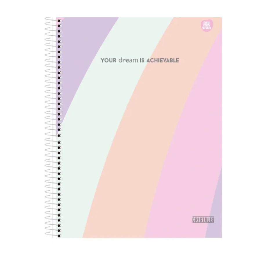 Caderno Cristales 10 matérias Universitário Animativa - Imagem 2