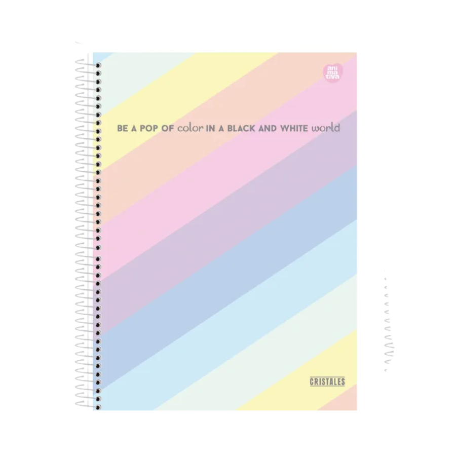 Caderno Cristales 10 matérias Universitário Animativa - Imagem 3