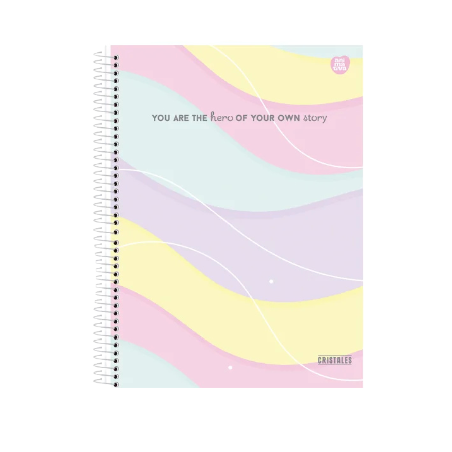 Caderno Cristales 10 matérias Universitário Animativa - Imagem 4