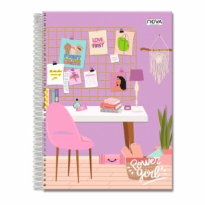 Caderno Nova Power Girl